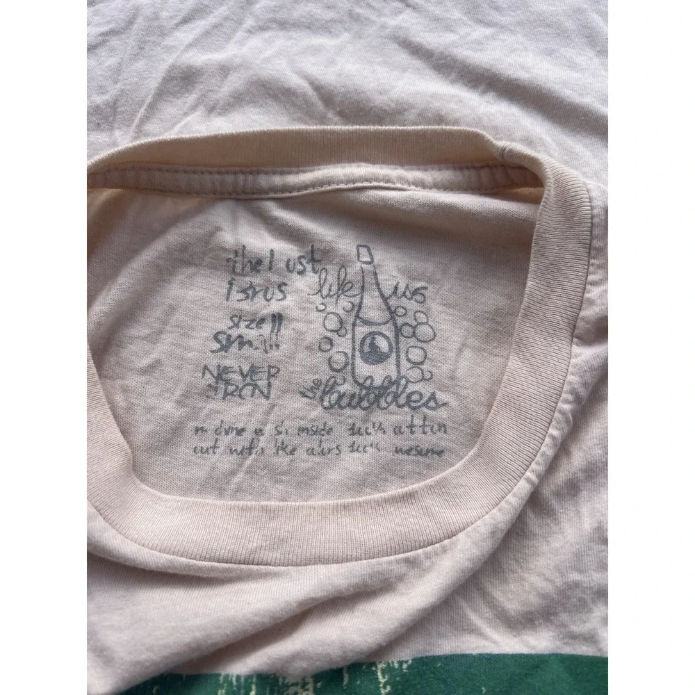 Lost Bros x Disney Size Small T Shirt Enchanted Tiki Room Birds That Sing Words